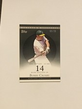 2007 Moments & Milestones Bobby Crosby Black 9/29