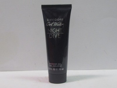 Cool Water Night Dive by Davidoff For Men 2.5 oz Shower Gel Brand New RARE