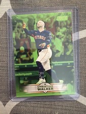 2025 Topps Stadium Club - Christian Walker #29 Lime Green Parallel Astros