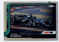 2025 Topps Chrome Formula 1 F1 Cars Refractor George Russell #79 0jn9