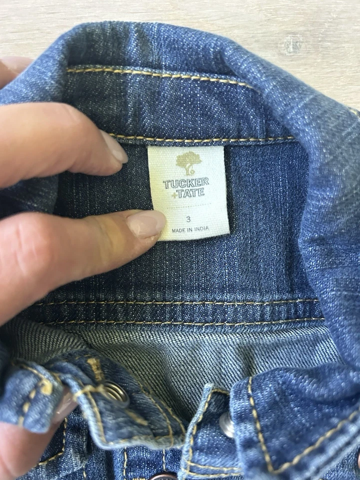 Tucker & Tate Kids Denim Vest - Image 3 of 4