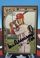 Autographed Signed 2015 Topps Gypsy Queen - Ian Desmond #223