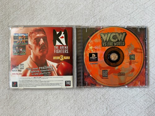 WCW vs The World PS1 - NTSC-U/C USA VGC CIB with Manual - Reg Card - Tracked - Picture 5 of 12