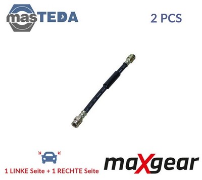 52-0791 BREMSSCHLAUCH BREMSLEITUNG HINTEN MAXGEAR 2PCS NEU OE QUALITÄT