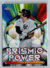 2021 Topps Chrome #PP-10 Luke Voit Prismic Power