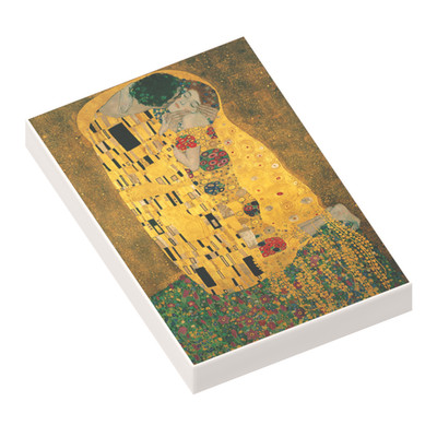 Custom Print auf 2x3 Fliese: Gemälde: Der Kuss, Gustav Klimt