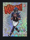 2021 Panini Absolute JUSTIN FIELDS Rookie RC Kaboom! Chicago Bears #K43