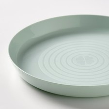 IKEA Kalas Plastic Plates for Kids Pastel Multi-Colored, 19x2 Cm, Set of 6