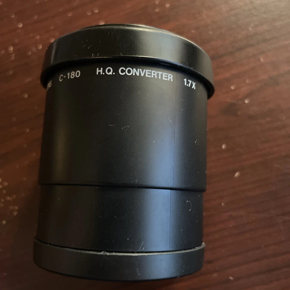 Olympus IS/L Lens C-180 H.Q. Converter 1.7X 52mm made in Japan - Image 2 of 4