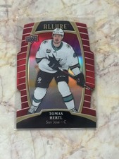 2019-20 Upper Deck Allure Red Rainbow Tomas Hertl #10 Sharks