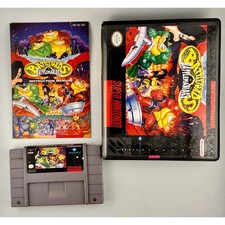 Battletoads in Battlemaniacs SNES Super Nintendo Tested + Manual + Hard Case