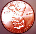 2022 Lincoln penny no mm very high MS grade quality brilliant Red free shipping — photo 3