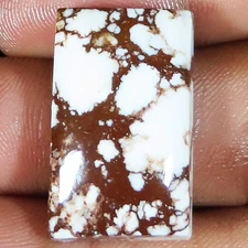 natural WILD HORSE cushion cabochon loose gemstone 32.65 Carat. (15 x 25 x 6 mm)