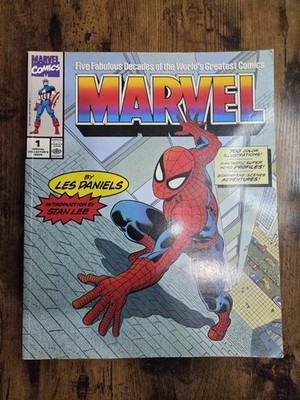 Marvel: Five Fabulous Decades of The World's Greatest Comics 1991 First Edition.