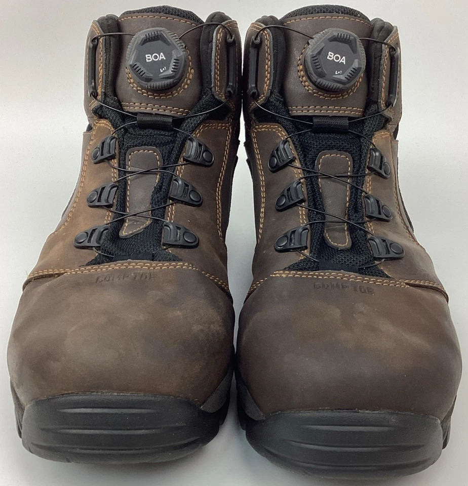 Danner Vicious BOA Men's 4.5" Leather GTX Comp Toe Work Boots Brown Size 12 EE - Image 3 of 4