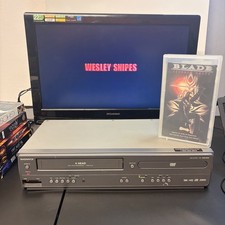 Magnavox Combo MWD2206 DVD/VHS Player Recorder NO REMOTE Tested- A Pre Owned