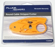 FLUKE NETWORKS 11230002 Round Cable Stripper Cutter Tool