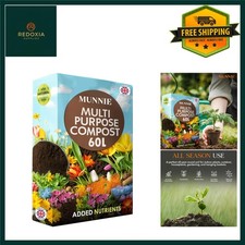 Multi-Purpose Compost Soil Mix for Healthy Plants, 60L Bag 0.38 per litre