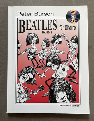 Peter Bursch - Beatles für Gitarre Band 1 - mit CD - Bosworth Edition