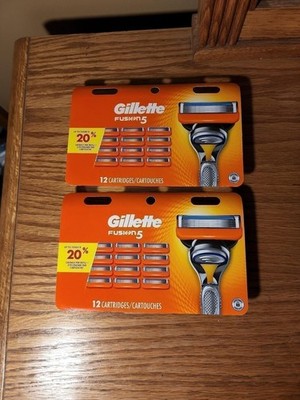 Gillette Fusion5 Razor Blades for Men - 24 Refill Cartridges 