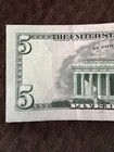 $5 Bill Star Note 2021 Low Serial Number 00067496* — photo 5