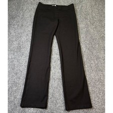Betabrand Dress Pant Yoga Pants Black Straight Leg Size Medium W0076-BK