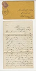 1864 Letter & Cover - Caleb Glick 114th. O.V.I. , Morganza, La. to OHIO.