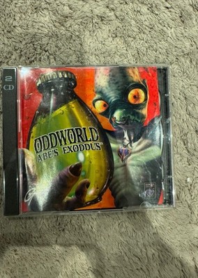 Oddworld Abe's Exoddus PC CD ROM Spiel 2 Discs Guter Zustand