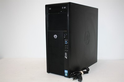 HP Z420 Workstation Intel Xeon E5-1603 RAM 16GB SSD 250GB/No OS,Power Cord inc