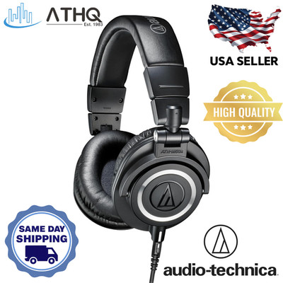 Audio-Technica ATH-M50x Professional Studio Monitor Headphones Over-Ear - NEW