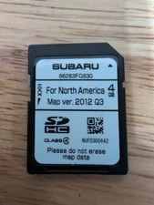 Subaru OEM Map Memory Card For North America 86283FG630