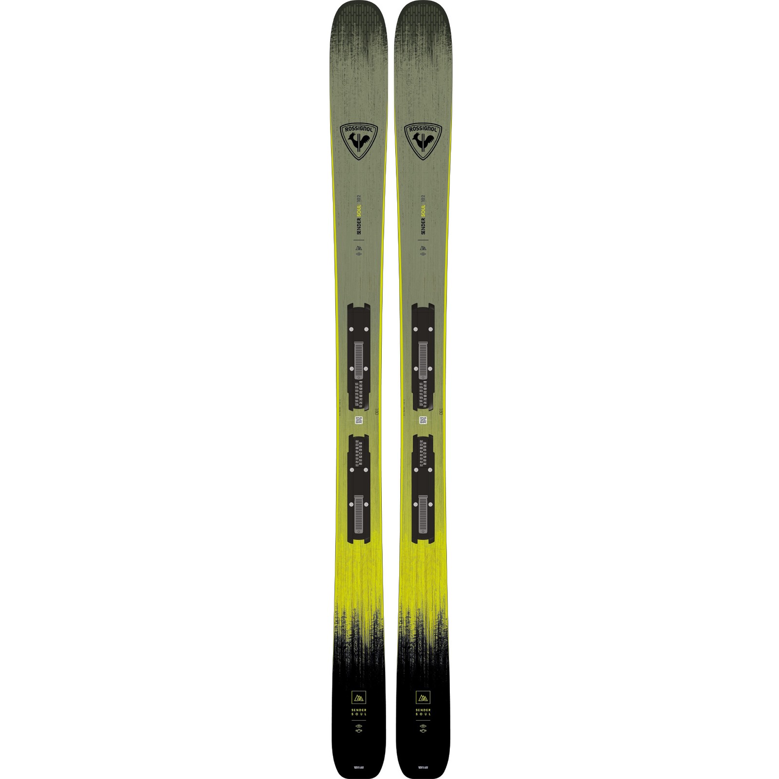Rossignol Sender Soul 102 Skis (Skis Only) Includes Mounting Plate - New 2025