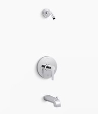 Kohler Pitch  Rite-Temp  bath and shower trim kit, K-TLS97074-4-CP
