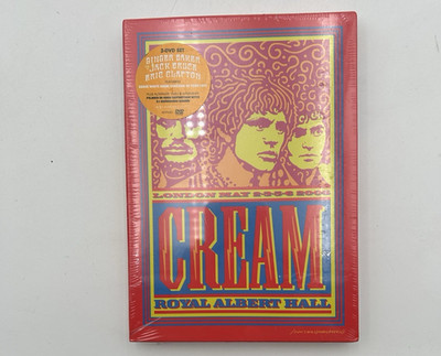 CREAM Royal Albert Hall: London LIVE Concert OOP 2 Disc DVD Set NEW & SEALED