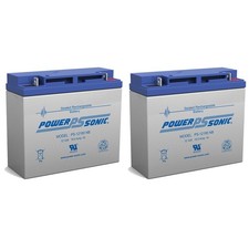 Power-Sonic 2 Pack - APC RBC7 Replacement Batteries 12V 18ah