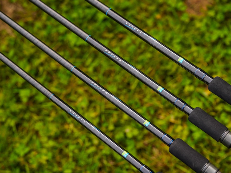 NUOVO 2026 Preston Supera X Distance Feeder 3.60m-4.20m 80g-120g 3+3-sez Canna - Immagine 2 di 4