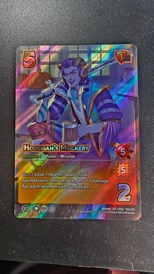 Hooligan's Mockery Universus UVS Critical Role Secret Rare MINT CONDITION