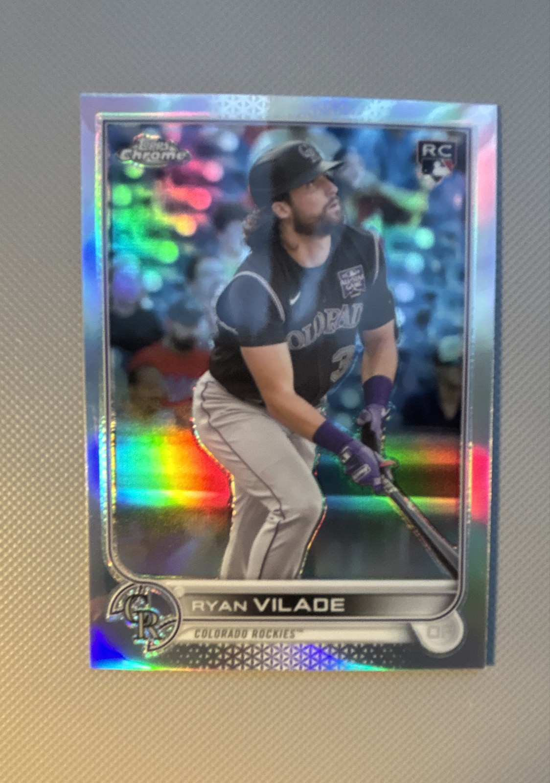 2022 Topps Chrome - Ryan Vilade #85 Refractor (RC)