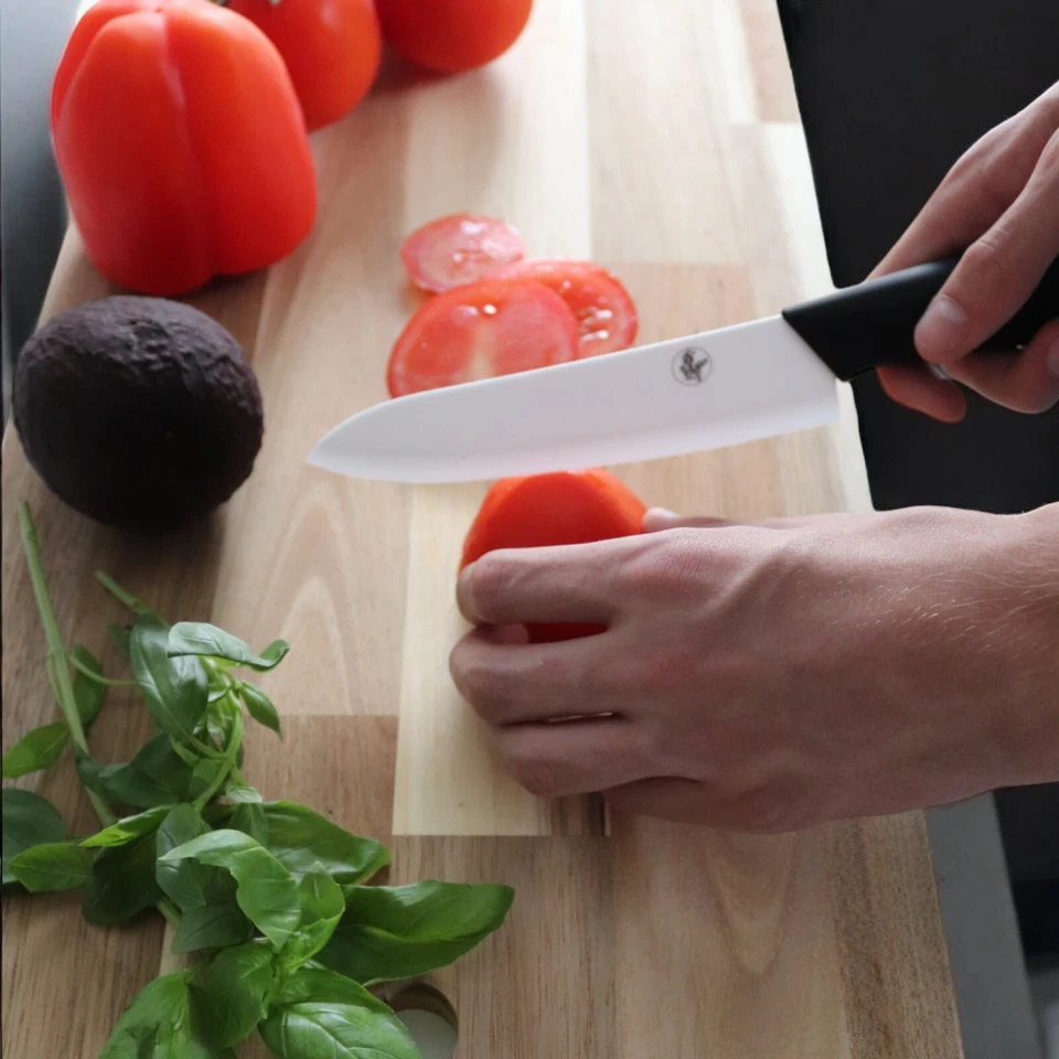 S-HubOla Keramik Messer Set 5Tlg. Kochmesser Allzweck Profi Scharf Küchenmesser  - Bild 4 von 4