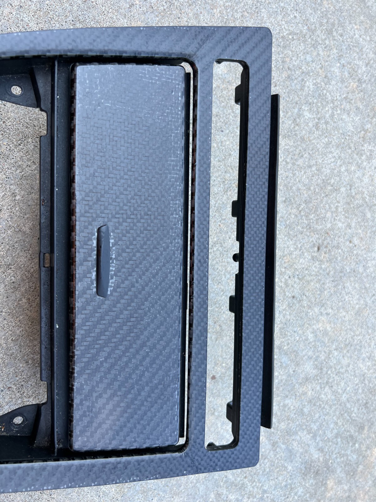 Carbon Fiber Upper Console Bezel 51458041704 Fits 2006 BMW M6 E63  