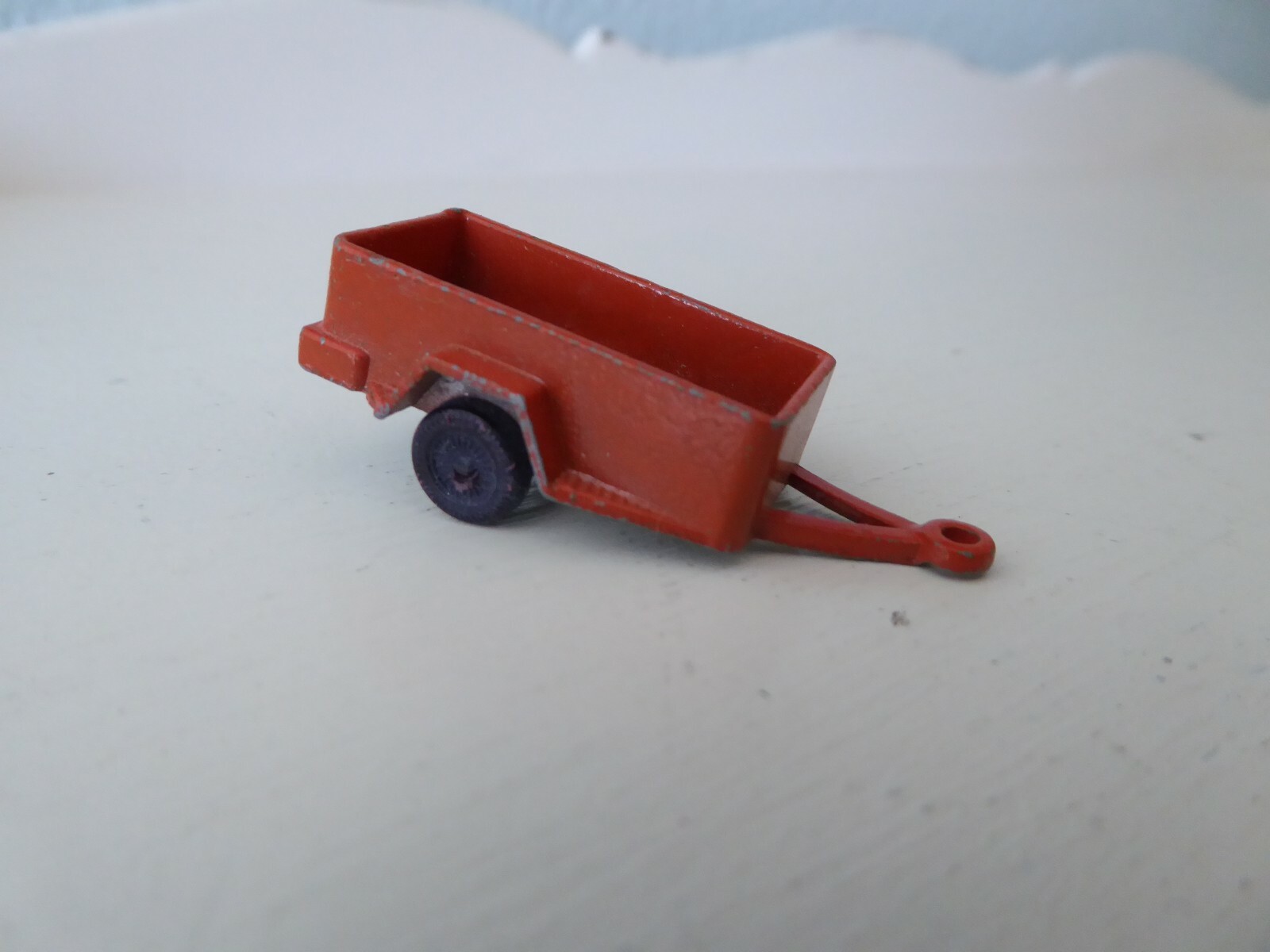 TOOTSIETOY UHaul Trailer Orange DieCast USA Vintage Nice Tootsie