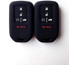 Silicone Key Cover For Honda Cr-v Accord Civic Pilot Passport 5-button Keys