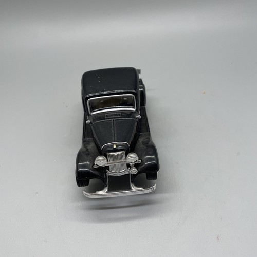 Motor Max Black 1932 Ford Coupe Hot Rod Diecast Toy Car 1/43 #C4057 4” MR - Picture 2 of 5
