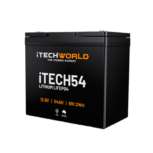 iTECH54 | Deep Cycle Lithium Battery | LiFePO4 54Ah - Picture 3 of 9