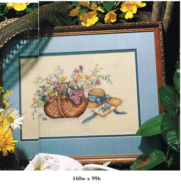A BOUQUET FOR ELIZABETH PAULA VAUGHAN CROSS STITCH PATTERN ...
