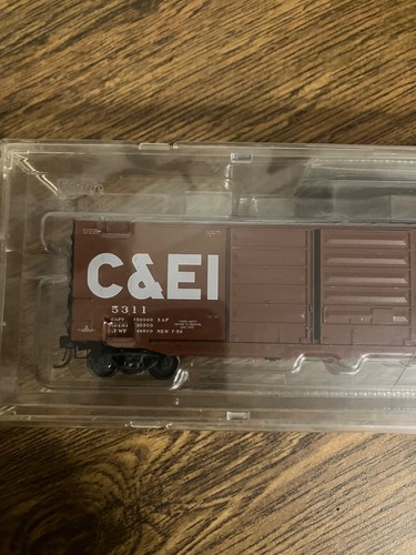Treno elettrico scala HO da collezione Kadee C & EI Standard 50' Boxcar - Foto 2 di 3