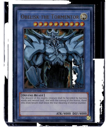 Yu-Gi-Oh Obelisk the Tormentor GB1-002 Secret Rare Near MINT