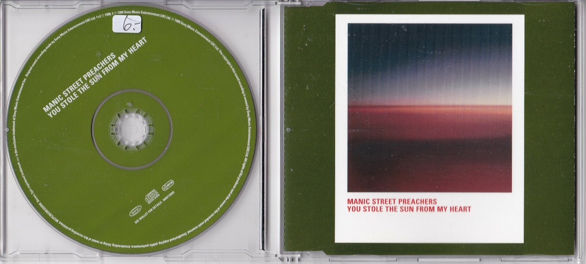 Manic Street Preachers CD22枚セット Manic Street Preachers -You Stole The Sun From My Heart- CDEP Epic