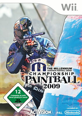 Nintendo Wii - Millenium Championship Paintball 2009 - neu & sealed - Sammler