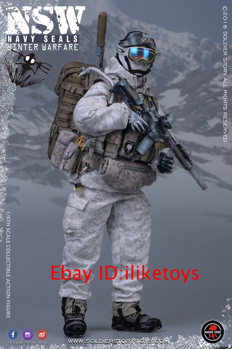 SOLDIER STORY NSW Navy Seals Winter Warfare MARKSMAN 1/6 Scale